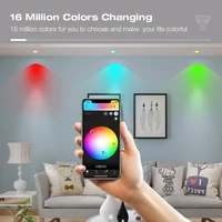 Gledopto Zigbee 3.0 LED 5W MR16 GU5.3 RGBCCT Color Spotlight Bulb Pro 500LM AC/DC12~24V Tuya APP Alexa Conbee RF Remote Control 2