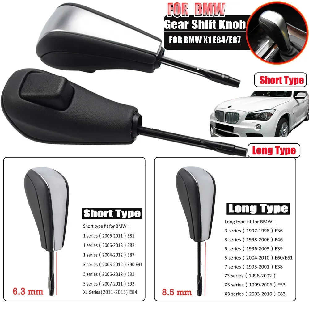 Automatic Original Gear Shift Knob Lever HandBall Car Accessories For BMW E39 E46 E53 E60 E61 E63 E64 E83 E81 E82 E87 E90 E91 3