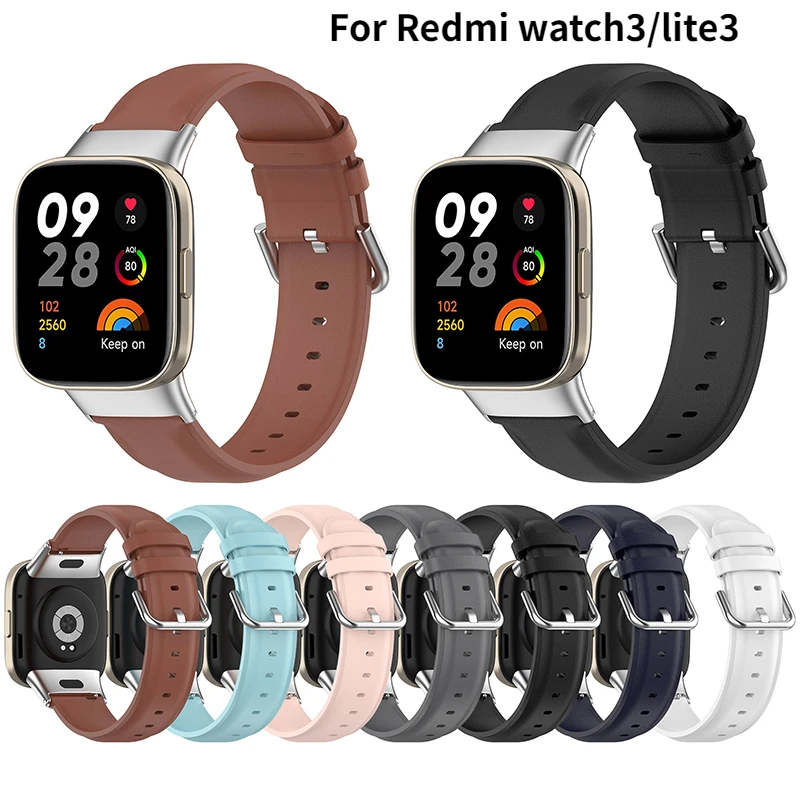 

Silicone Strap For Redmi watch 3 Sports bracelet Smart watches watchband For Mi Watch lite3 Correa Strap Women Men Wristband