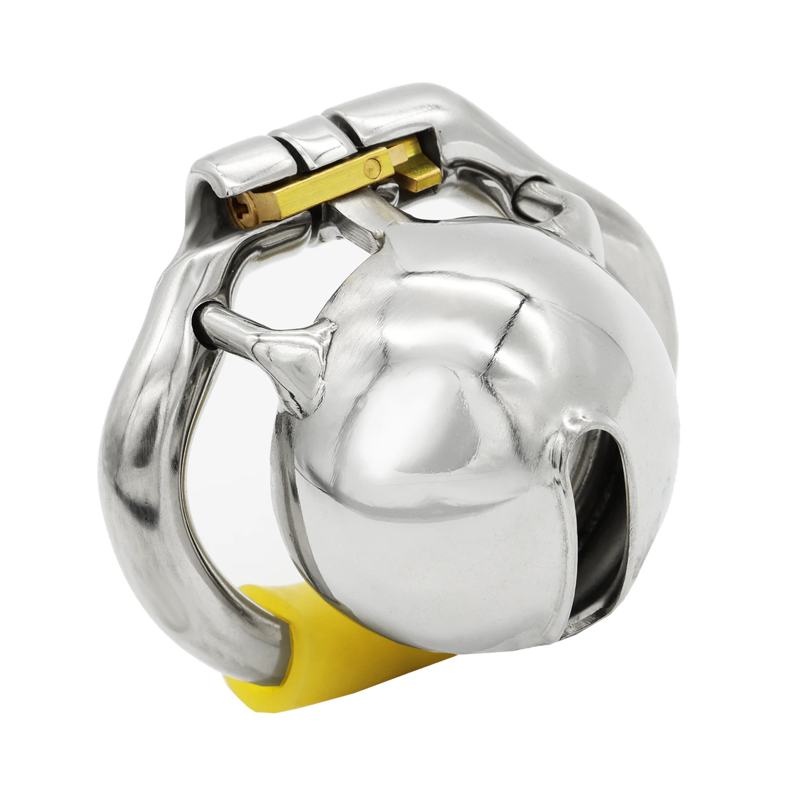 Stainless Steel Cock Cage with Stealth Lock