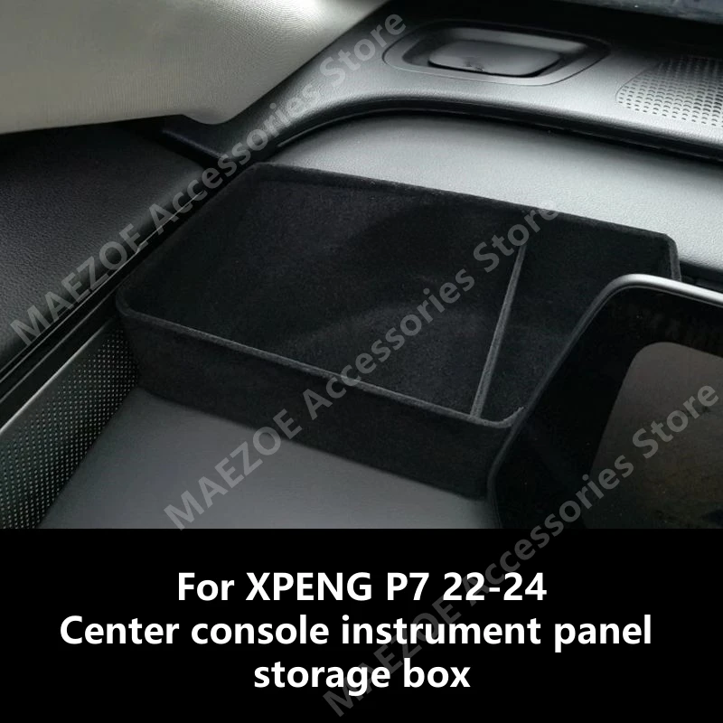 For XPENG P7 20-24 Center console instrument panel storage box,Car Interior Decoration Modification Accessories Refit ﻿