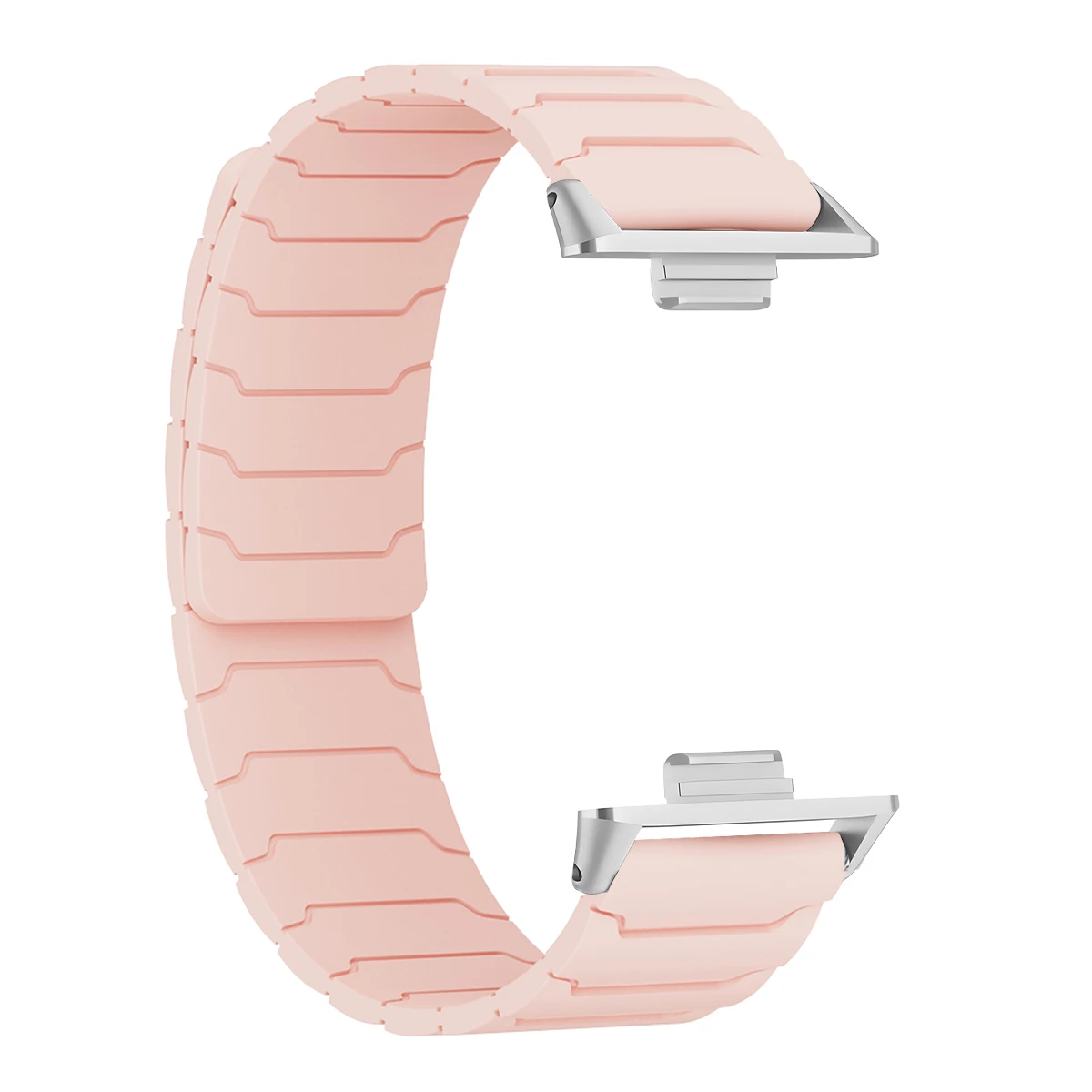 ตัวเลือกสินค้า สายซิลิโคนแม่เหล็กสำหรับ Mi Band 9 Pro 8 Pro รัดข้อมือระบายอากาศได้
