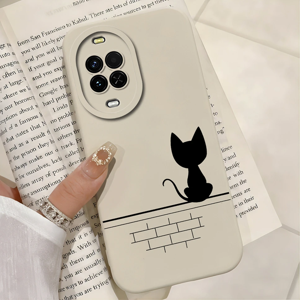 Cute Astronaut Soft Liquid Silicone Anti-Drop Phone Case - Smooth Protective Cover