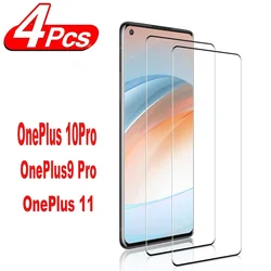 Premium Tempered Glass Screen Protector - Pack of 2/4 - 2 pieces (For Oneplus 9Pro)