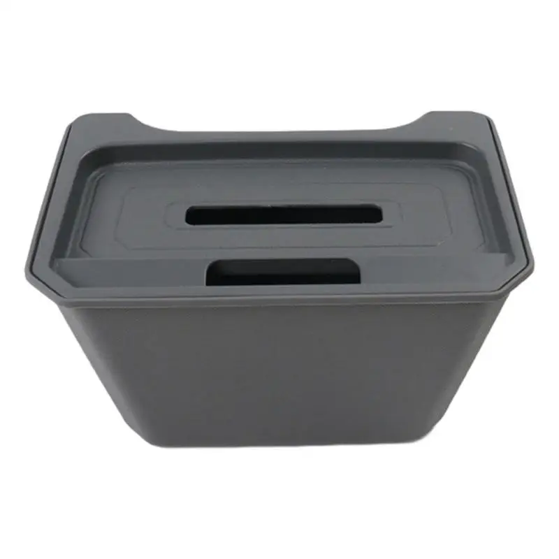 

For Tesla Model 3 Model Y Rear Center Console Organizer Box Rear Middle Seat Car Tray TPE For Tesla Back Center Console Storage