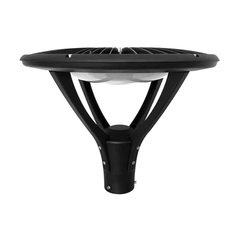 Moderna Alluminio Nero Giardino Parco Cortile Illuminazione A Led Calibro 76Mm 30W 40W 50W Urbano E Rurale Campus Green Belt Lampione Stradale