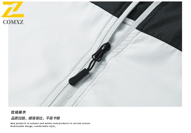 Men's Multi-Functional UV Protection Hoodie Jacket UPF50+ Lightweight Quick-Dry Fishing  with Color-Blocking Design for  Sports