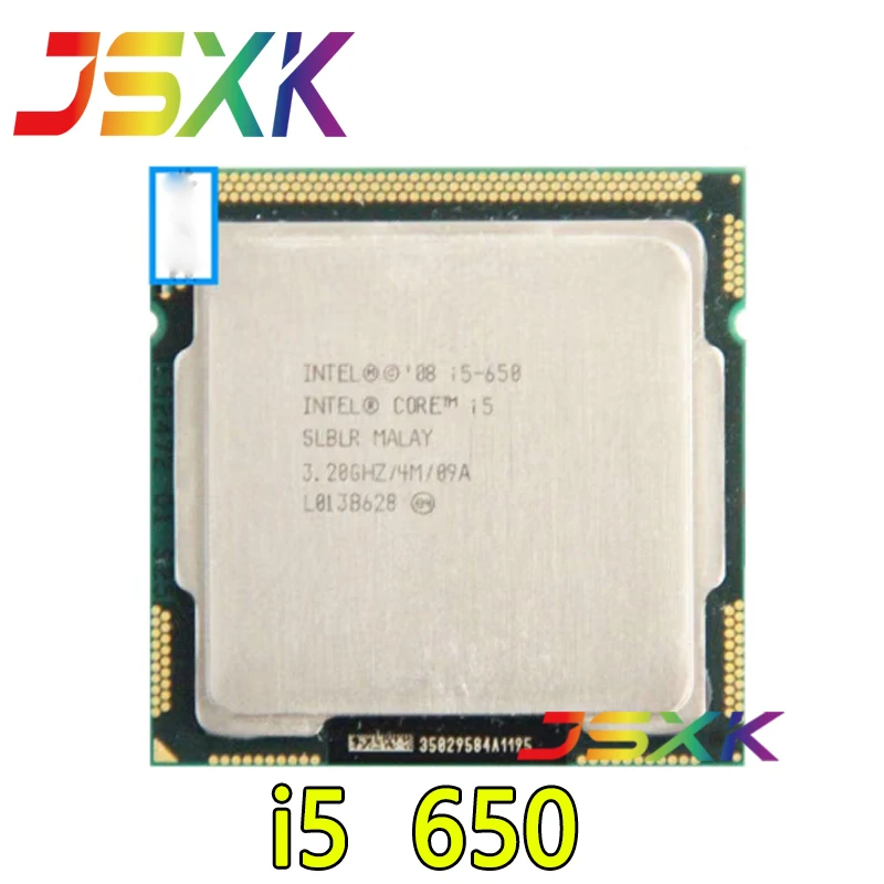 Processador De Cpu Do Computador De Per Intel Core I5 650 3.20Ghz 4M Slblk Slbtj Usado