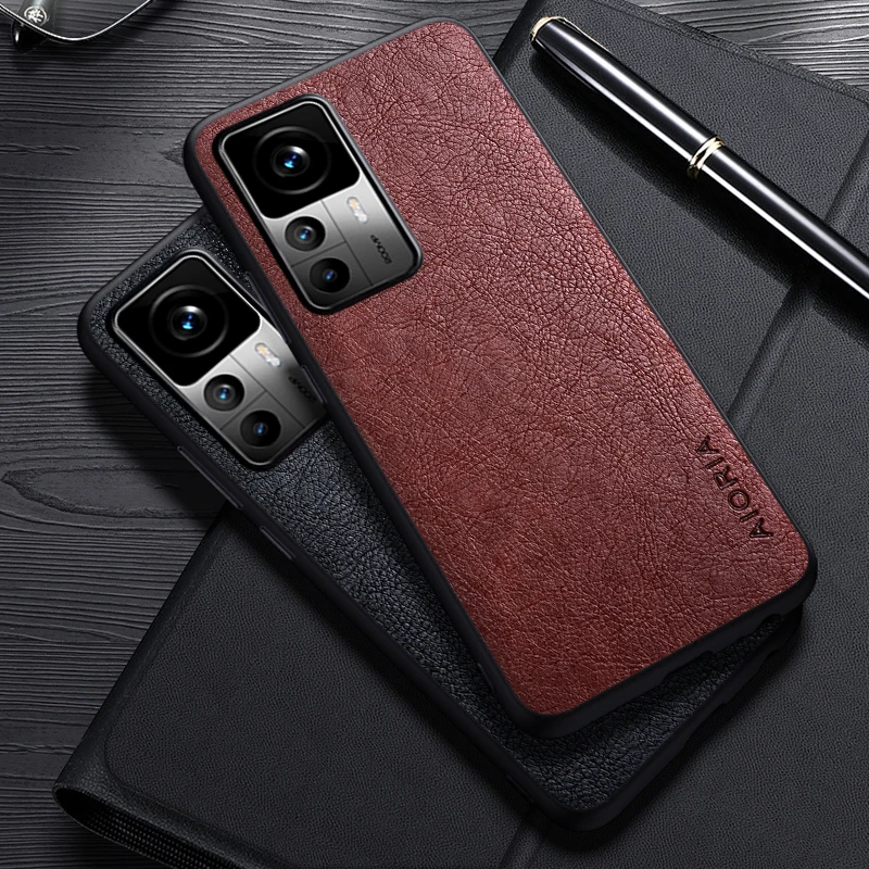Luxury Leather Business Cover - Simple Design