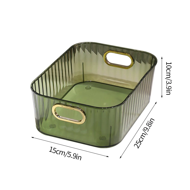 1PCS Desk Storage Box Cover Scrub Facial Mask Box Storage Rack Sorting Basket Lipstick Desk Skin Care Cosmetics Box 6
