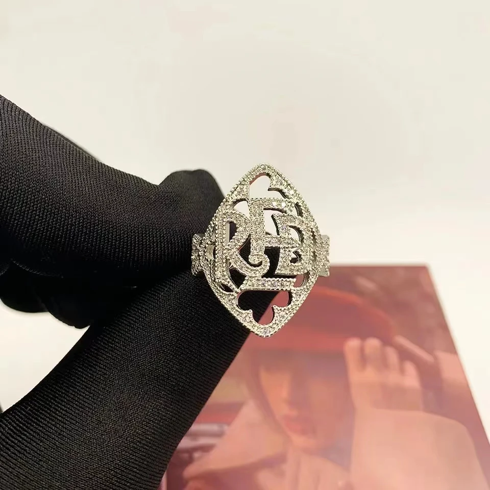 The original fashion jewelry Taylor luxury brand Red Ring TS comes with iconic packaging. Exquisite  Gift.Free Support Dropship