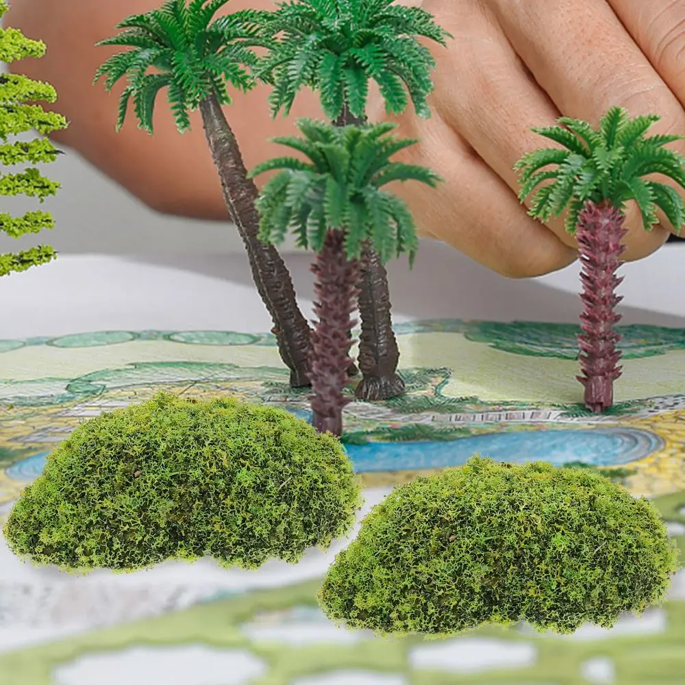 12 stücke Künstliche Moos FelsenFake Stein Wohnkultur Kreative Handwerk Grüne Simulation Pflanze DIY Dekoration Für Garten Handwerk – Detail 4