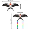 DIY Plastic Dynamic Kites Lightweight Easy Control Fishing Rod Kites Cartoon Long Tail Kites Kids Gift 6