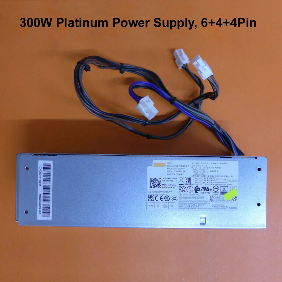 Originale Nuovo Per Optiplex 3080 7090 7080 5090 3060 3070 300W Alimentatore Psu 6 + 4 + 4Pin V2Kry 0 V2Kry, 352Nr 0352Nr, 63 Hw7 063 Hw7