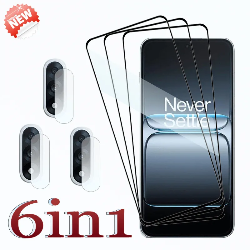 Premium Full Cover Screen Protector with 9H Anti-Scratch Clear Glass and Soft Fiber Lens Film