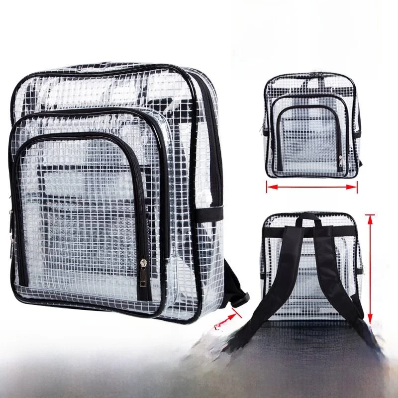 Black strap backpack 40*35*15cm