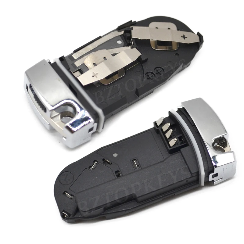 Car key shell BZTOPKEYS Smart car key blank Shell 3button double battery Mercedes Benz A C E S CL GL SL CLK SLK remote key Case