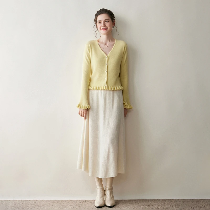 Cashmere skirt quality certification