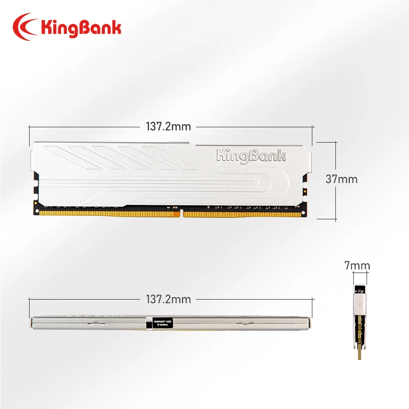 KingBank DDR5 RAM 16GB 32GB 16gbx2 32gbx2 6400MHz Hynix A die chip