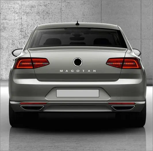 

1 Pcs ABS MAGOTAN PHAETON Separate Letters Tail Logo Refitting Emblem Badge 3D Sticker for VW car styling Car Styling