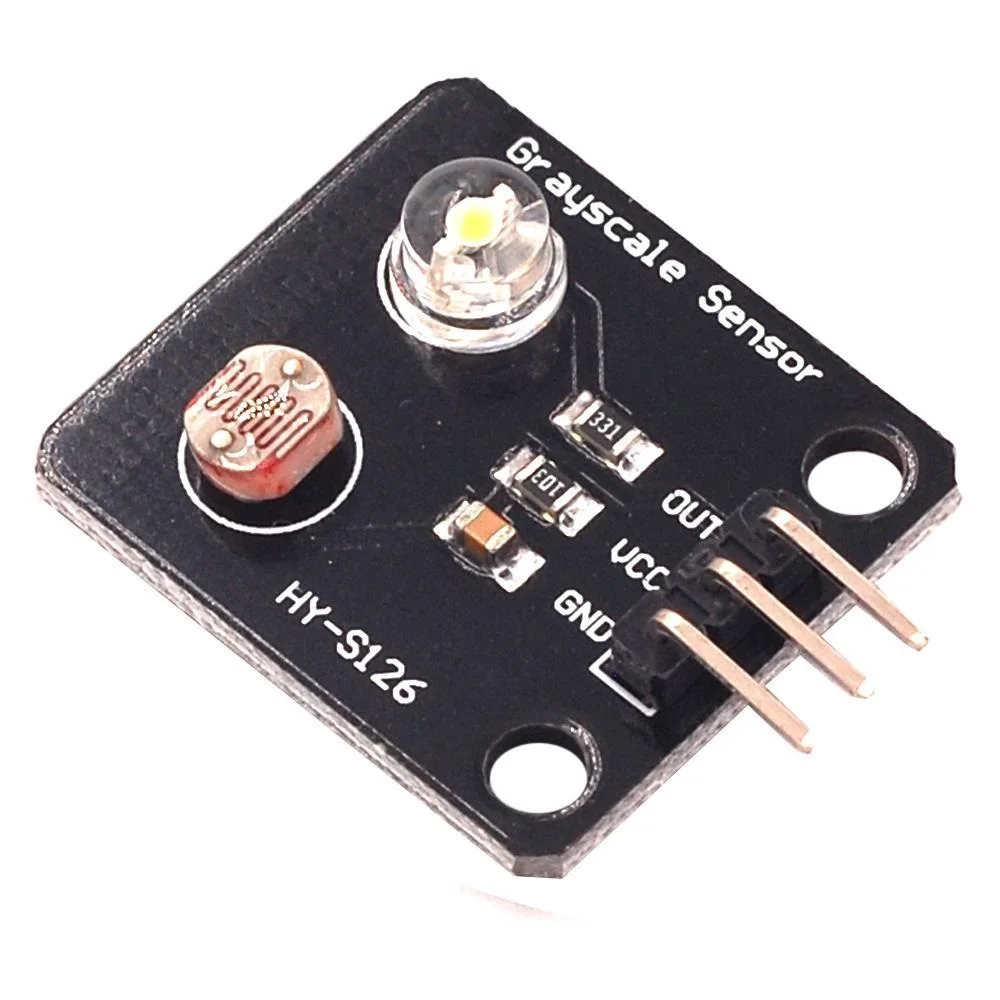 

Photosensitive resistor Light Sensor Analog Grayscale Sensor Electronic Board Line finder tracking module For Arduino DIY Kit