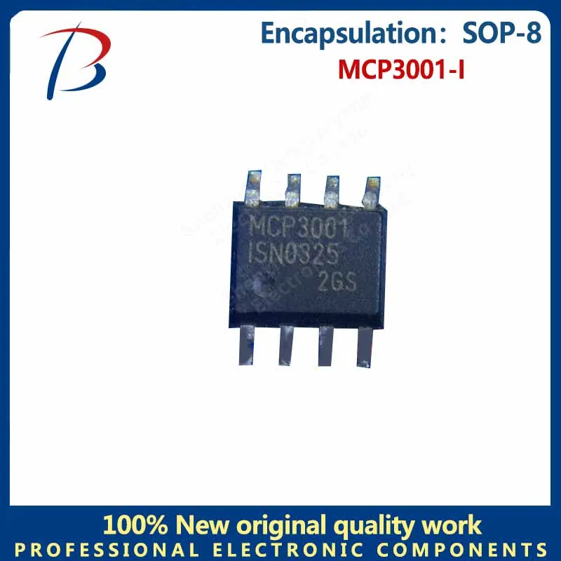 10pcs-mcp3001-i-package-sop-8-analog-to-digital-conversion-chip-screen-mcp3001-i