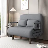 Modern folding sofa bed apartment small apartment simple single and double folding sofa with armrest