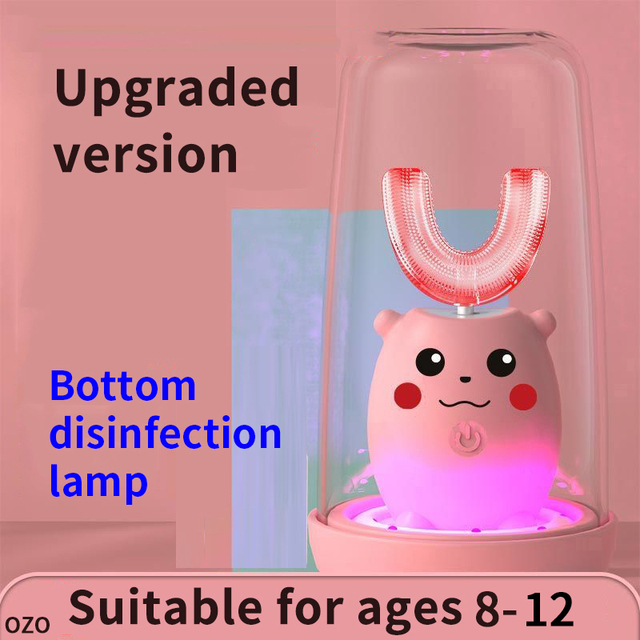 Children Electric Toothbrush Smart Kids Teeth Toothbrush Cartoon Pattern Toddler Toothbrush 360 Degree XaoMi U brush Gift