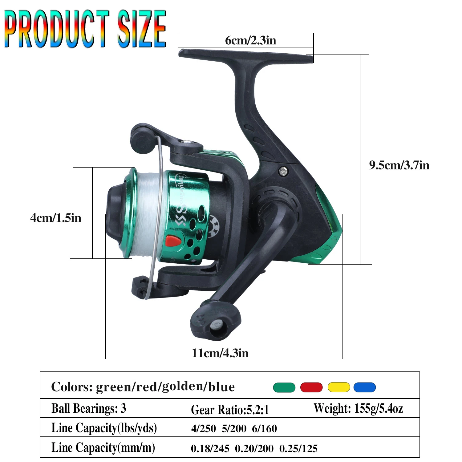 Sougayilang Mini Spinning Reel High Speed 5.2:1 Strong Gear Ratio Left Right Interchangeable Lure Ice Fish Reel Novice Scroll spinning fishing reels fishing reels