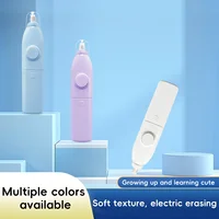Electric Eraser Pencil Drawing Mechanical Cute Kneaded Erasers for Kids Student  School Office Supplies Rubber Pencil Eraser 2