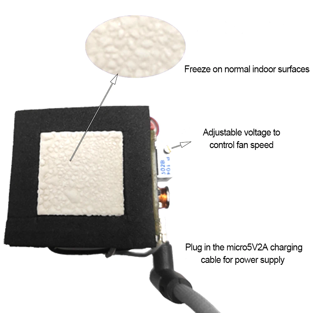40x40 MM DC 5V Wires Computer Fan Cooler Heatsink Air Exhaust Cooler Video Chips Cooling Fan SR-01 DIY Cooling Kits