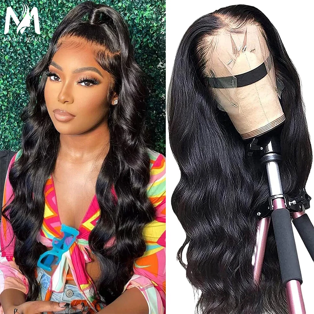 Body Wave 13x4 Lace Frontal Remy Brazilian Human Hair Wigs with Baby
