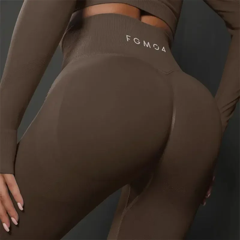 Seamless Gym Leggings Push Up Leggins Ladies Yoga Pants High Waist Booty Lift Leggings Ladies Sportswear Fgmoa Fgm04 sports leggings,yoga pants