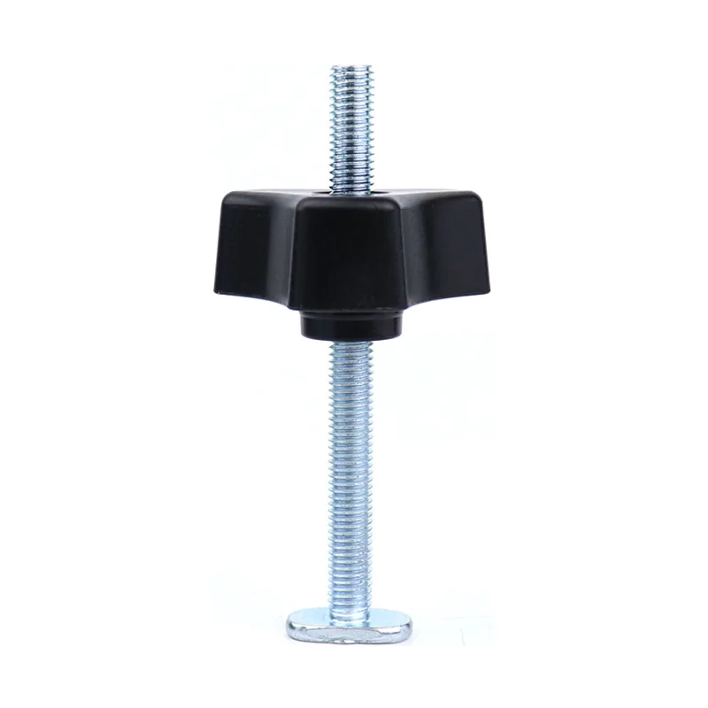 T-track Clamps Quick Acting Hold Fixing Woodworking Jig Clamping Blocks M8 Screw Device Carpenter Woodworking Tools