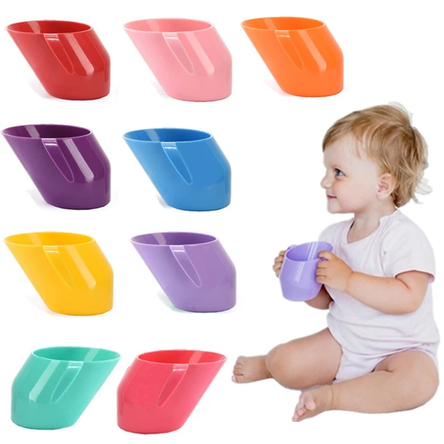 Gobelet Anti-chute à Double poignée pour bébé, gobelet Anti-fuite pour  apprendre à boire, vaisselle - AliExpress