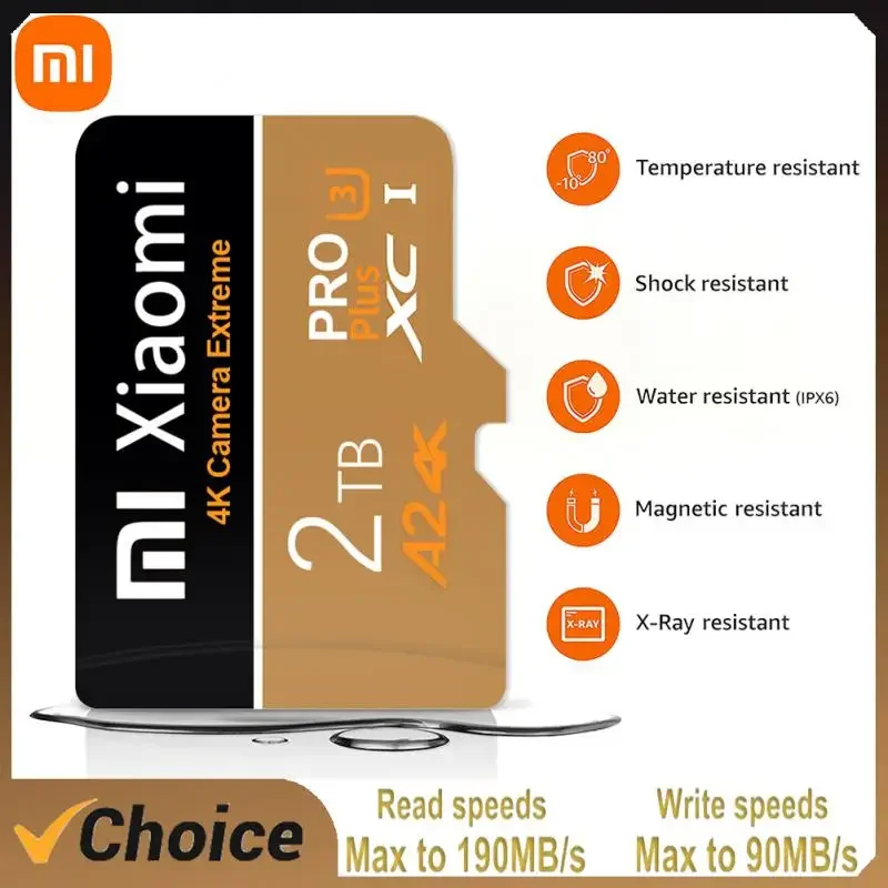 Xiaomi Micro Tf Sd Card Scheda Di Memoria Sd Ad Alta Velocità 128Gb 256Gb 32Gb 64Gb Micro Tf Sd U3 A2 Tf Flash Card Per Telefono Fotocamera Tavolo