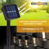 LED Solar String Light Outdoor Garland Christmas Globe Bulbs Decoration Camping Garden Party Terrace Fairy Lamp Solar 3
