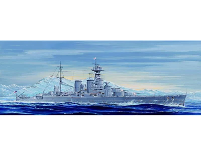 

Trumpeter 1/700 05741 HMS Battle Cruiser Hood 1931 plastic model kit