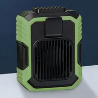 Personal Belt Clip Fan Portable Power Bank Flashlight Wearable Personal Fan Hanging Neck Fan for Outdoor Works Hiking Camping 2