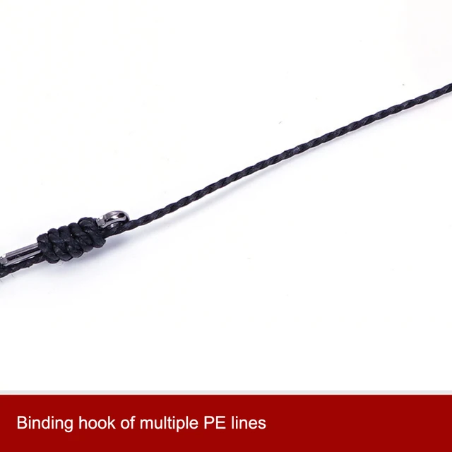 2pc/5 Hooks With PE Line Manual Binding Anti-Wrapping Tied String