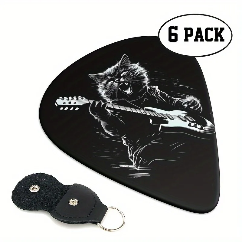 Guitar Picks 6 Pcs Original Sound for Music Lovers