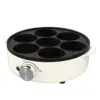 Fried Egg Hamburger Pancake Pan Grill Electric Baking Pan Electric Frying Pan Non-stick Seven Hole Breakfast Machine 5