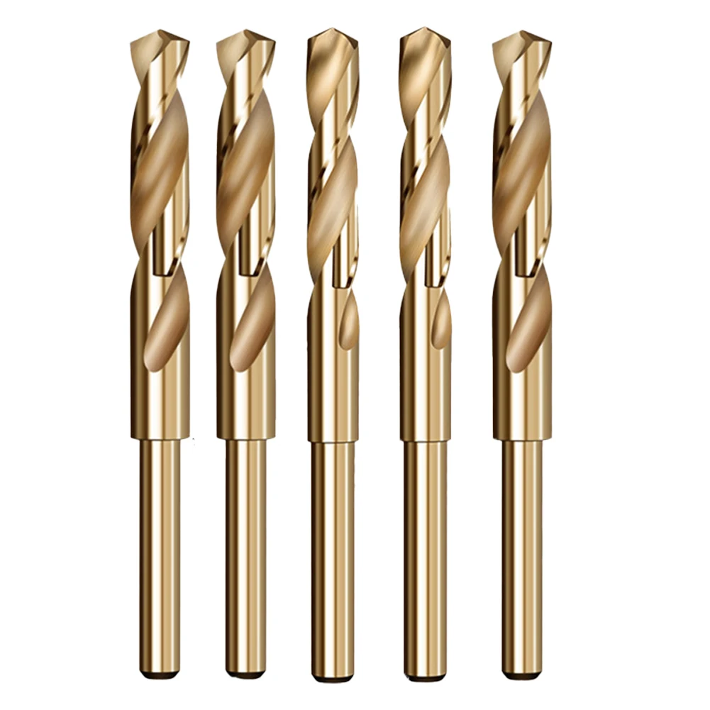 Cobalt HSS Drill Bit Set For for Blacksmiths Features Reduced Shank Design For for Compatibility with Standard Chucks