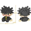 Fun Assembled Building Blocks Spell Counterattack Gojo Satoru Xia Youjie Japanese knotweed Building Blocks Game Leisure Toys 5