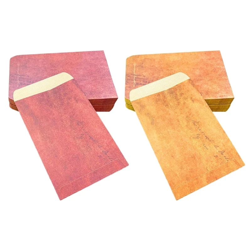 

100x/набор антикварных конвертов, конверты из крафт-бумаги, состаренные пустые конверты для приглашений на вечеринку, домашние