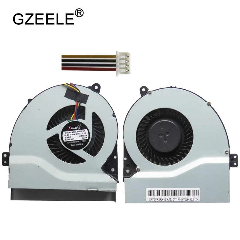 

GZEELE new cpu cooling fan for ASUS A550JK R510JK K550JK A550JZ A550JV F550JK K550J A550J X550J FX50J A550 W50JK FX50J laptop