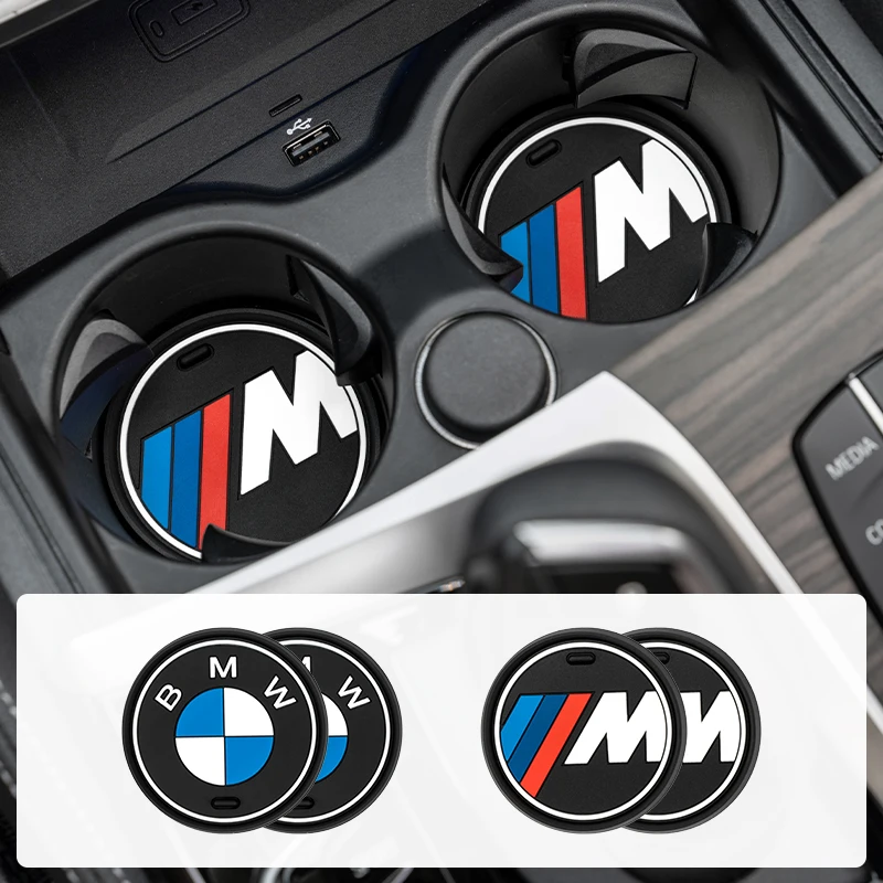 2pcs 자동차 실리콘 워터 코스터 미끄럼 방지 매트 컵 홀더 액세서리 BMW M X1 X3 X5 X6 X7 E30 E90 M3 E84 E83 F25 E91 E60 F1 2pcs 자동차 실리콘 워터 코스터 미끄럼 방지 매트 컵 홀더 액세서리 BMW M X1 X3 X5 X6 X7 E30 E90 M3 E84 E83 F25 E91 E60 F1