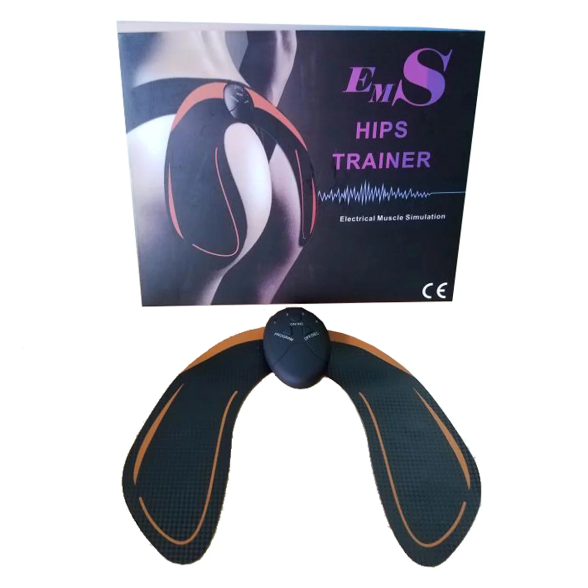 

Battery Operated Hip Trainer for Buttocks Lifting Firm Shaping (Black)
