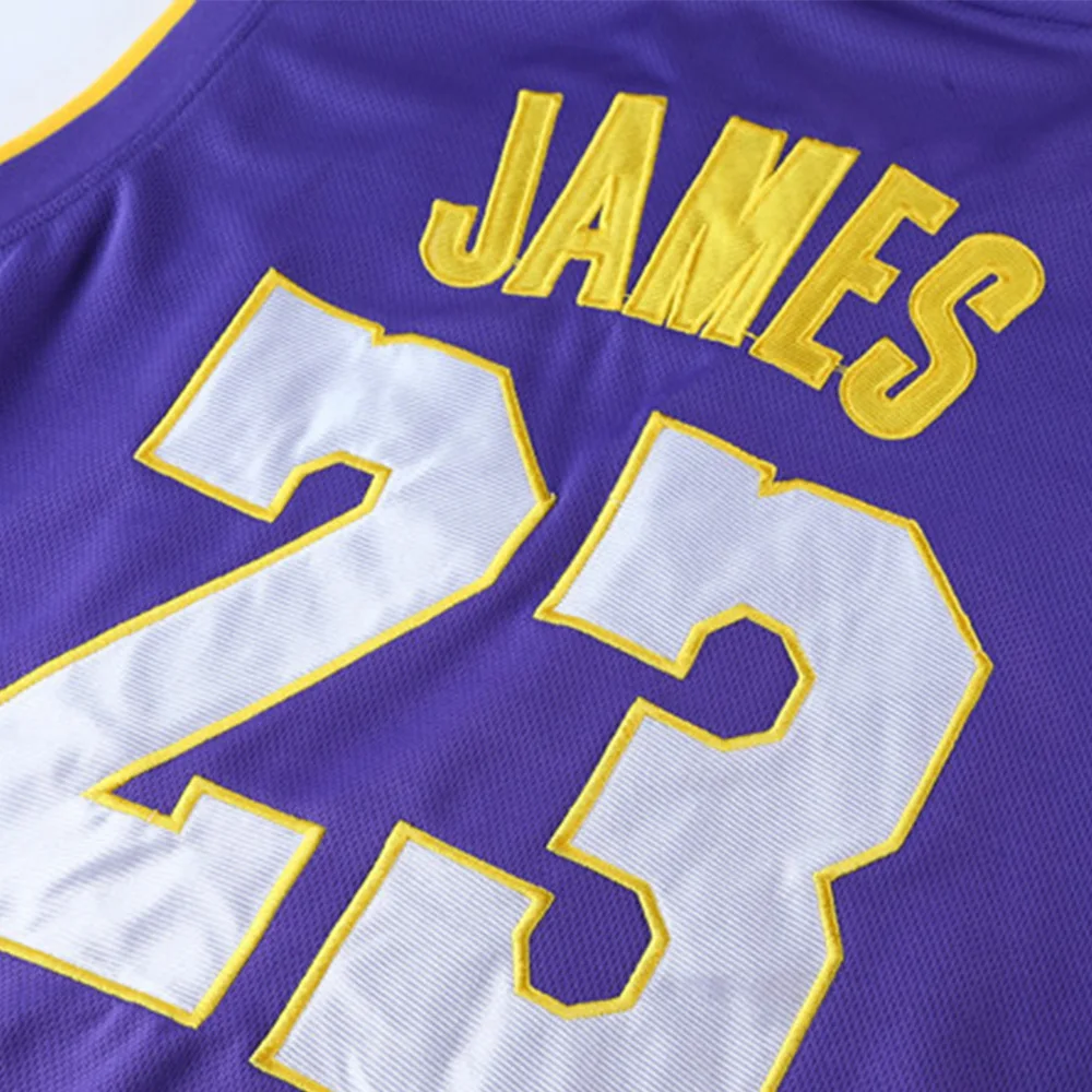 Lakers LeBron James No. 23 Basketball Suit 2-piece Set