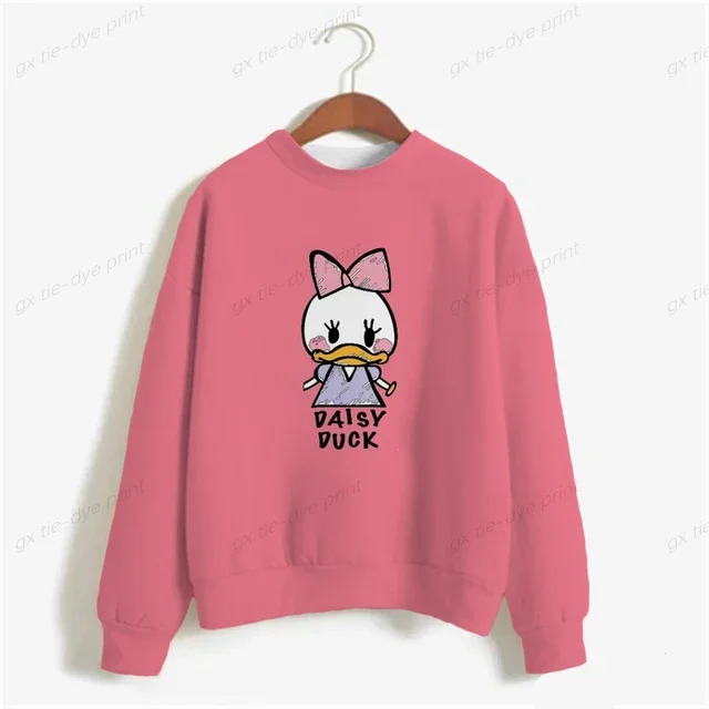 thumbnail image 1 of Sudadera con capucha para mujer de otoño 2024 con estampado de Minnie Mouse de Disney, sudadera holgada de dibujos animados para mujer, sudadera Harajuku para mujer, top coreano para mujer, 1 of 5
